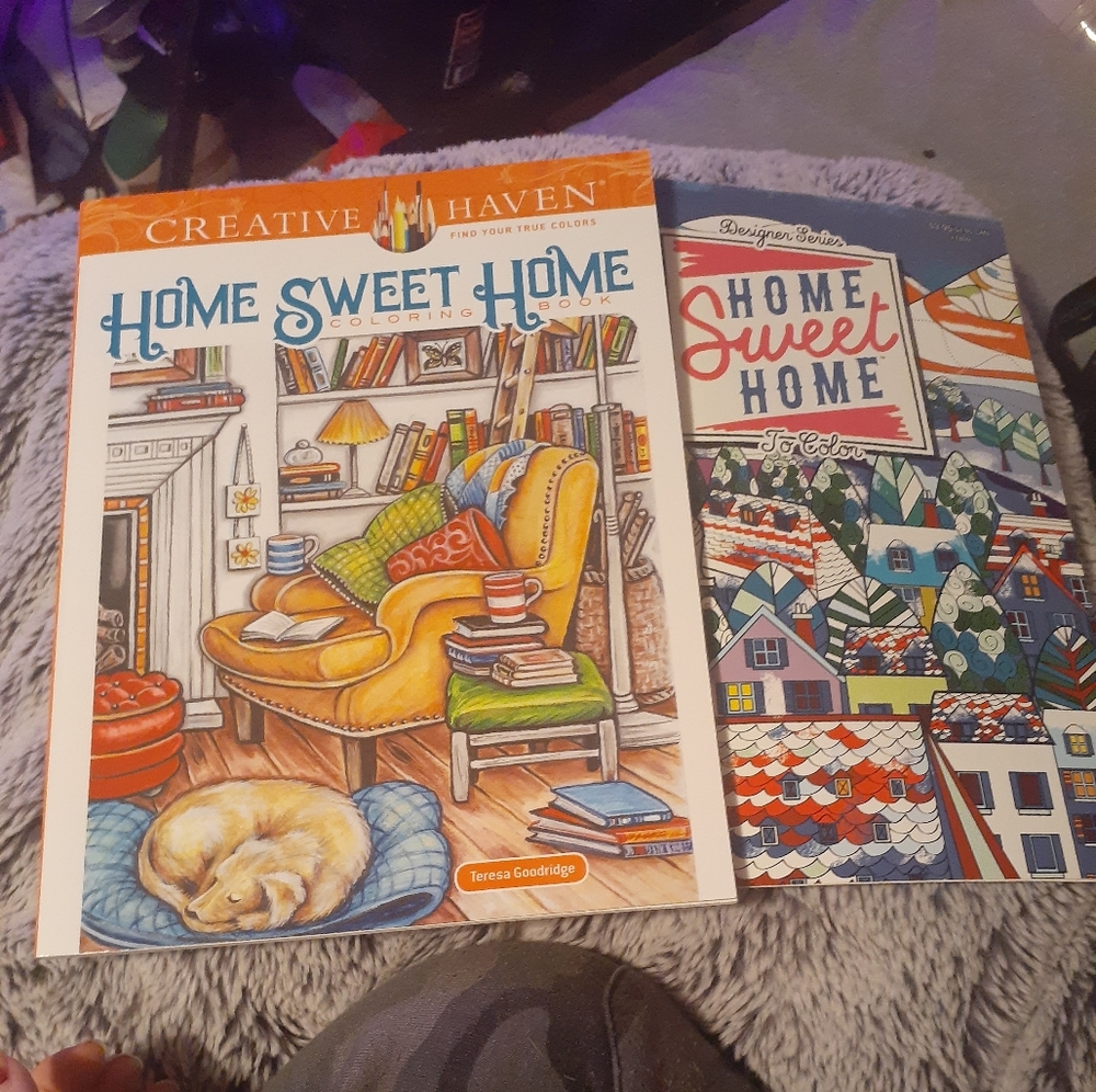 Home sweet home Coloring books